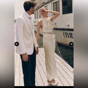 Shona Joy Cream Huxley Maxi Dress